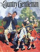 William Meade Prince Cover Painting for The Country Gentleman oil painting